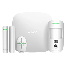 Ajax Hub 2 alarmsysteem met PIR camera Wit SMART